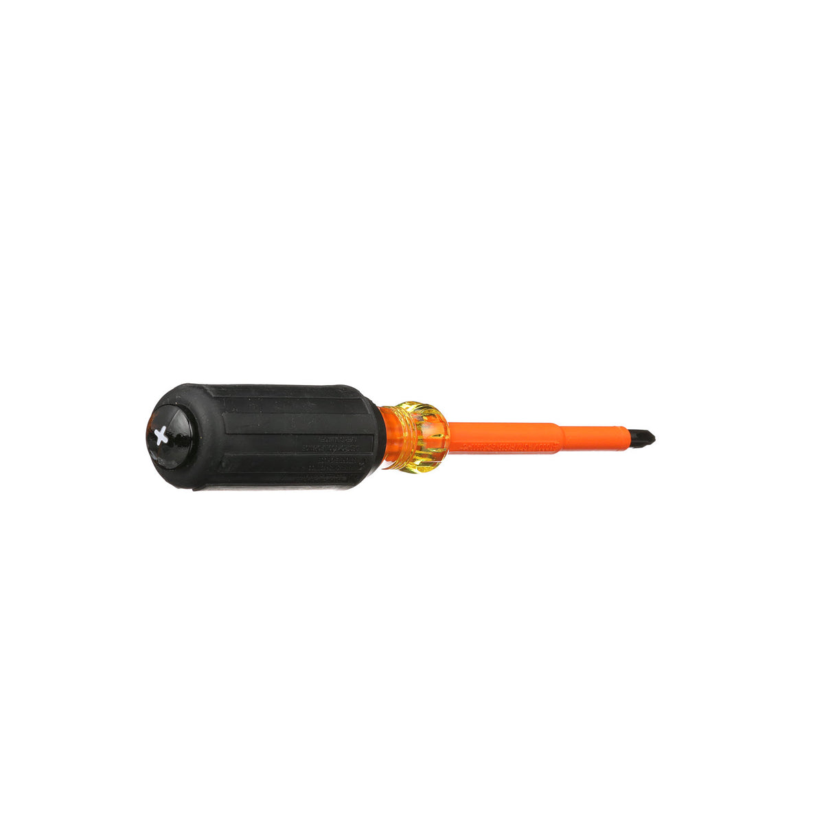 Klein Tools 603-4-INS Insulated Screwdriver, #2 Phillips Tip, 4-Inch - additional view