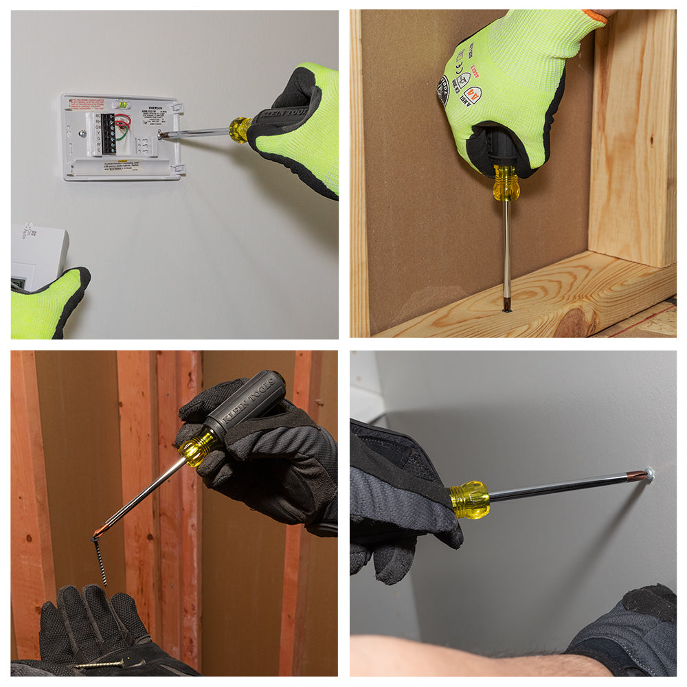 Klein Tools 603-4 Klein Tools #2 Phillips-Tip Screwdriver - application