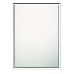 Eurofase Nixon 30" x 42" LED Mirror, Anodized Black, front view