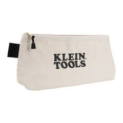 62042 Zipper Bag, Extra-Long Canvas Tool Pouch, 16-Inch, Natural