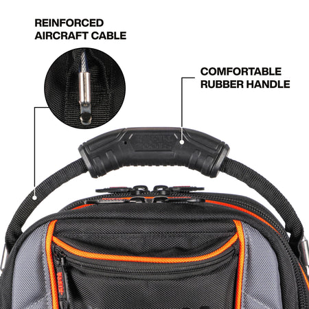 62804 Tool Runner Tool Bag, 39 Pockets - Maple Electric Supply 