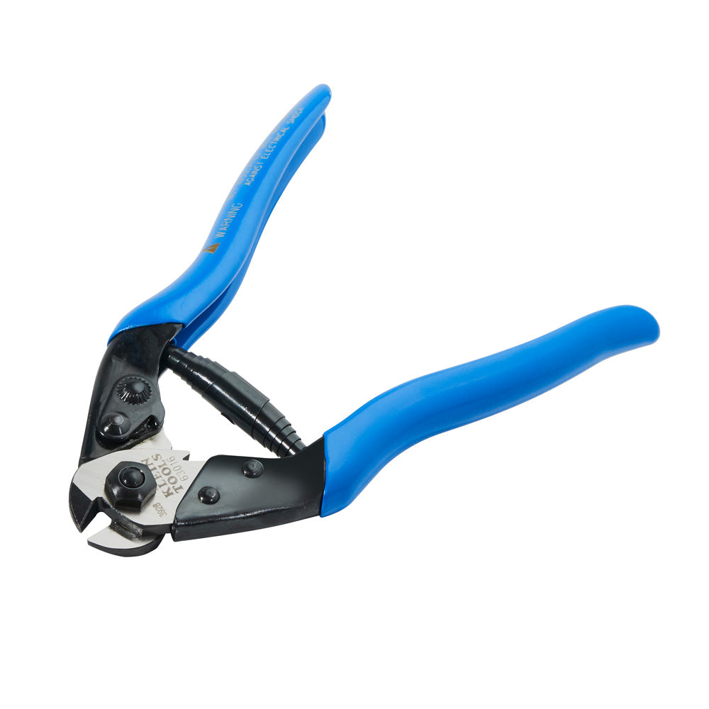 Heavy-Duty Cable Shears, Blue, 7 1/2-Inches