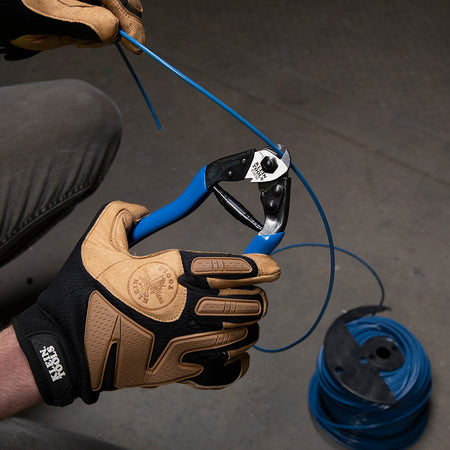 Heavy-Duty Cable Shears, Blue, 7 1/2-Inches