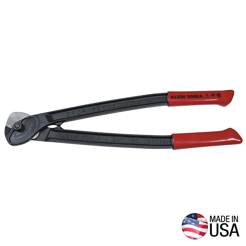 Klein Tools 63035SC Wire Rope Cutter - detail view