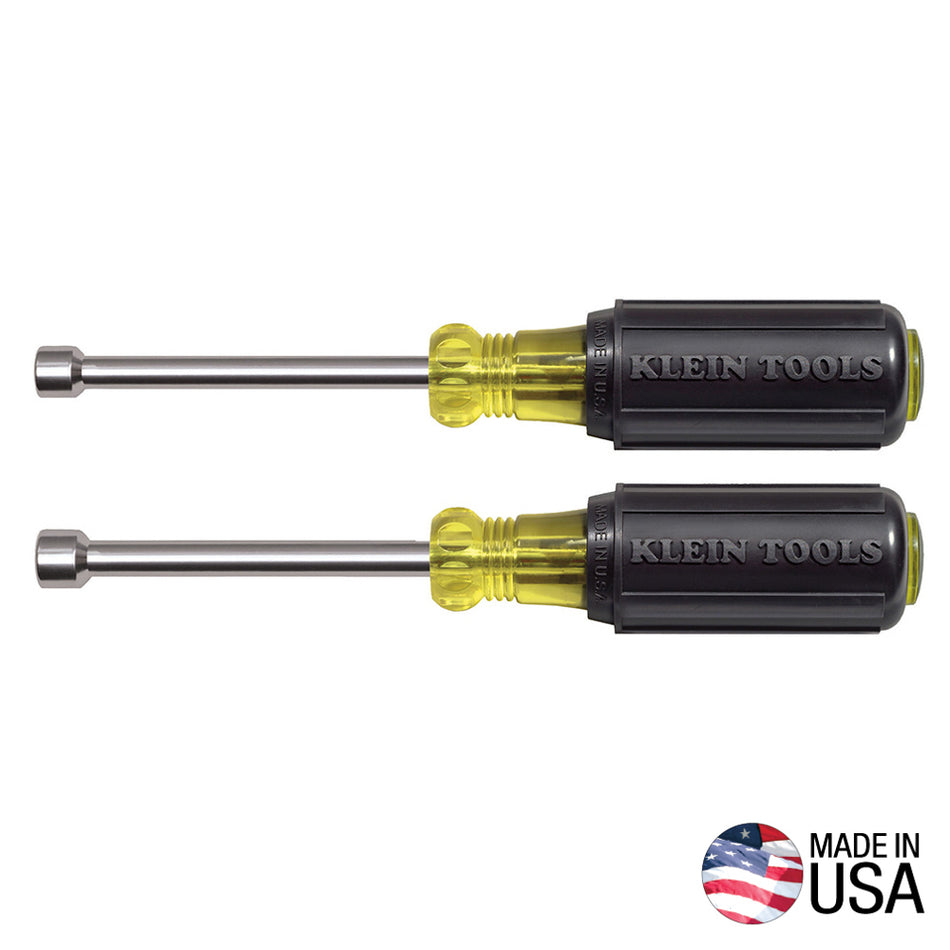 Magnetic Nut Driver Set 3-Inch Shank 2-Piece