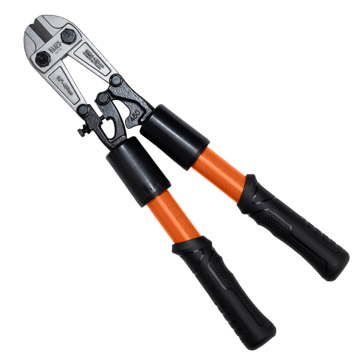 Bolt Cutter, Fiberglass Handles, 18-Inch