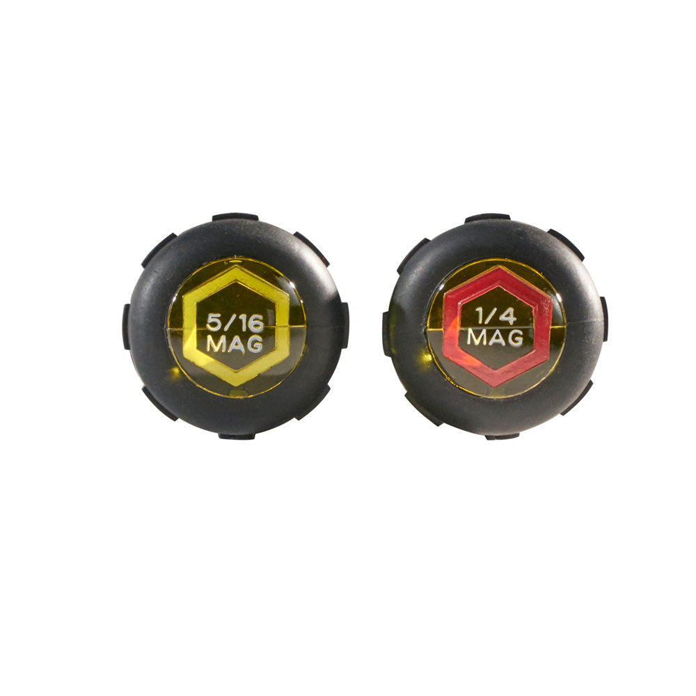 Nut Driver Set 6" Shafts, Magnetic 2 Pc