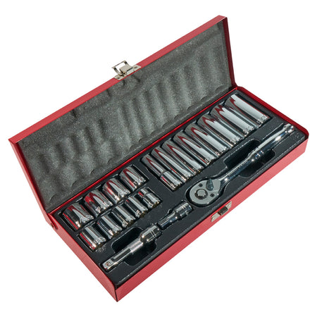 3/8-Inch Drive Socket Wrench Set, 20-Piece