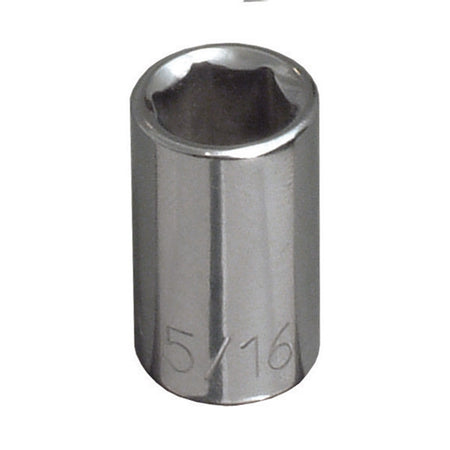 5/16-Inch Standard 6-Point Socket, 1/4-Inch Drive