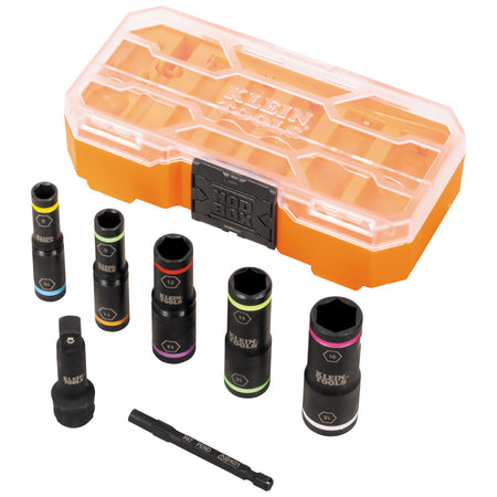 65619 KNECT™ Flip-10 Heavy Duty Flip Impact Socket Set, Metric, 8-Piece