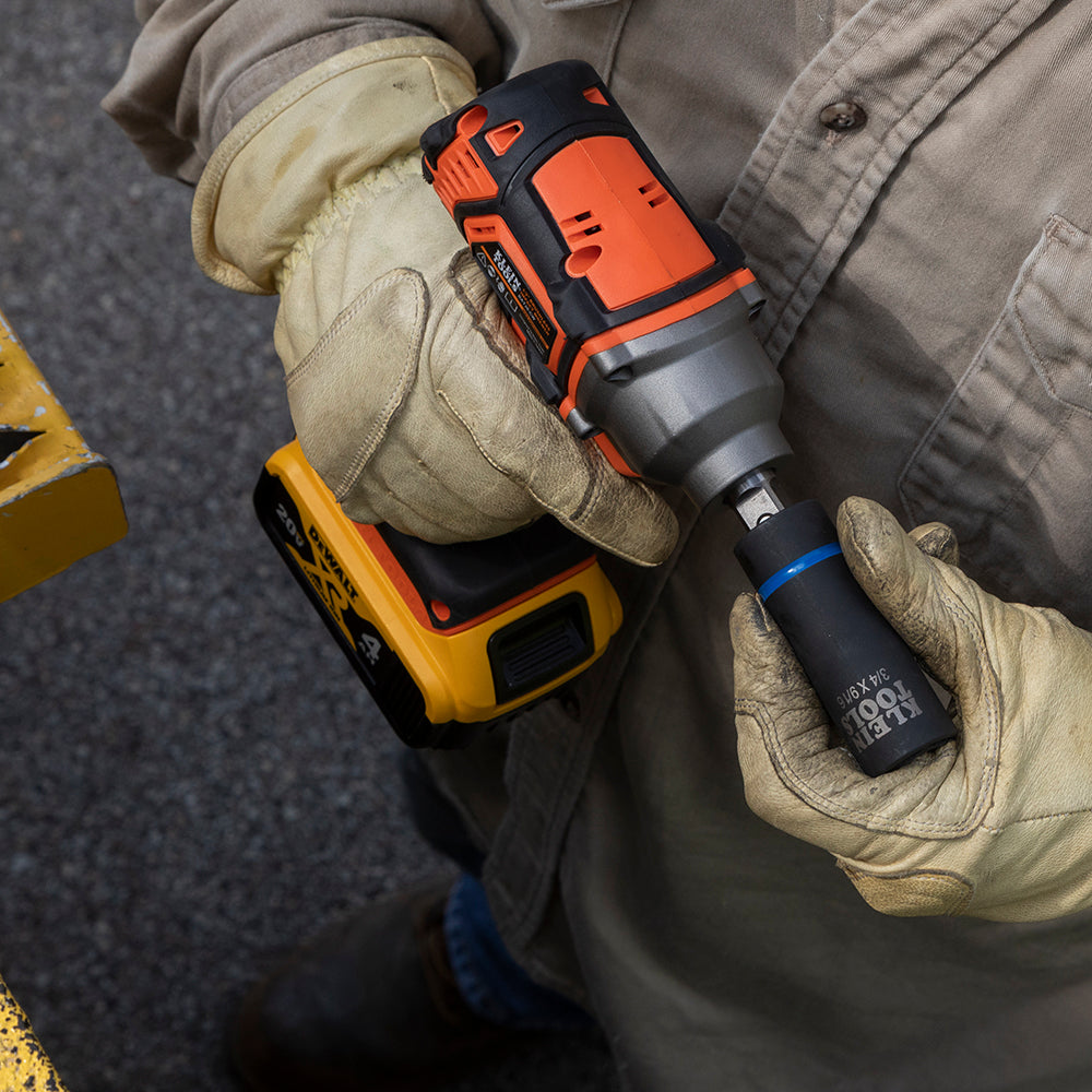 2-in-1 Impact Socket, 6-Point, 3/4" and 9/16"