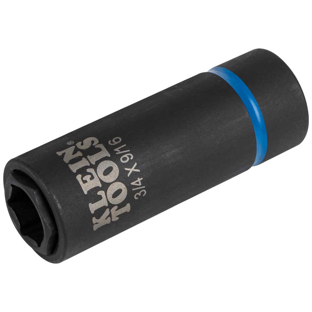 2-in-1 Impact Socket, 6-Point, 3/4" and 9/16"