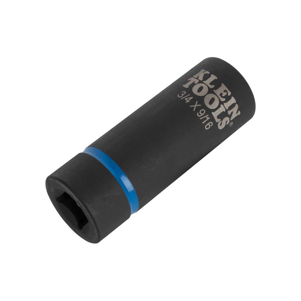 2-in-1 Impact Socket, 6-Point, 3/4" and 9/16"