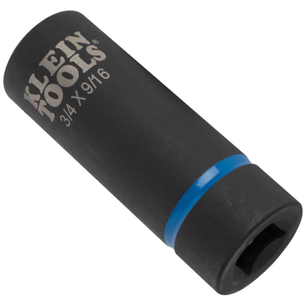 2-in-1 Impact Socket, 6-Point, 3/4" and 9/16"