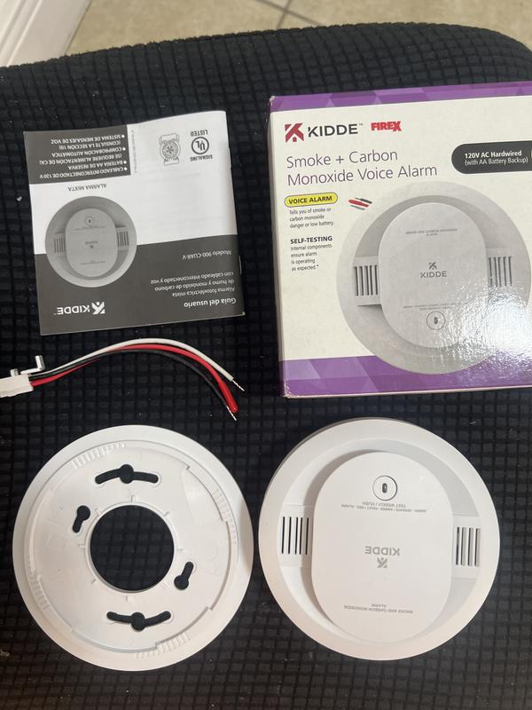 Hardwired Smoke &amp; Carbon Monoxide Voice Alarm, smoke alarm, Kidde - Maple Electric Supply 