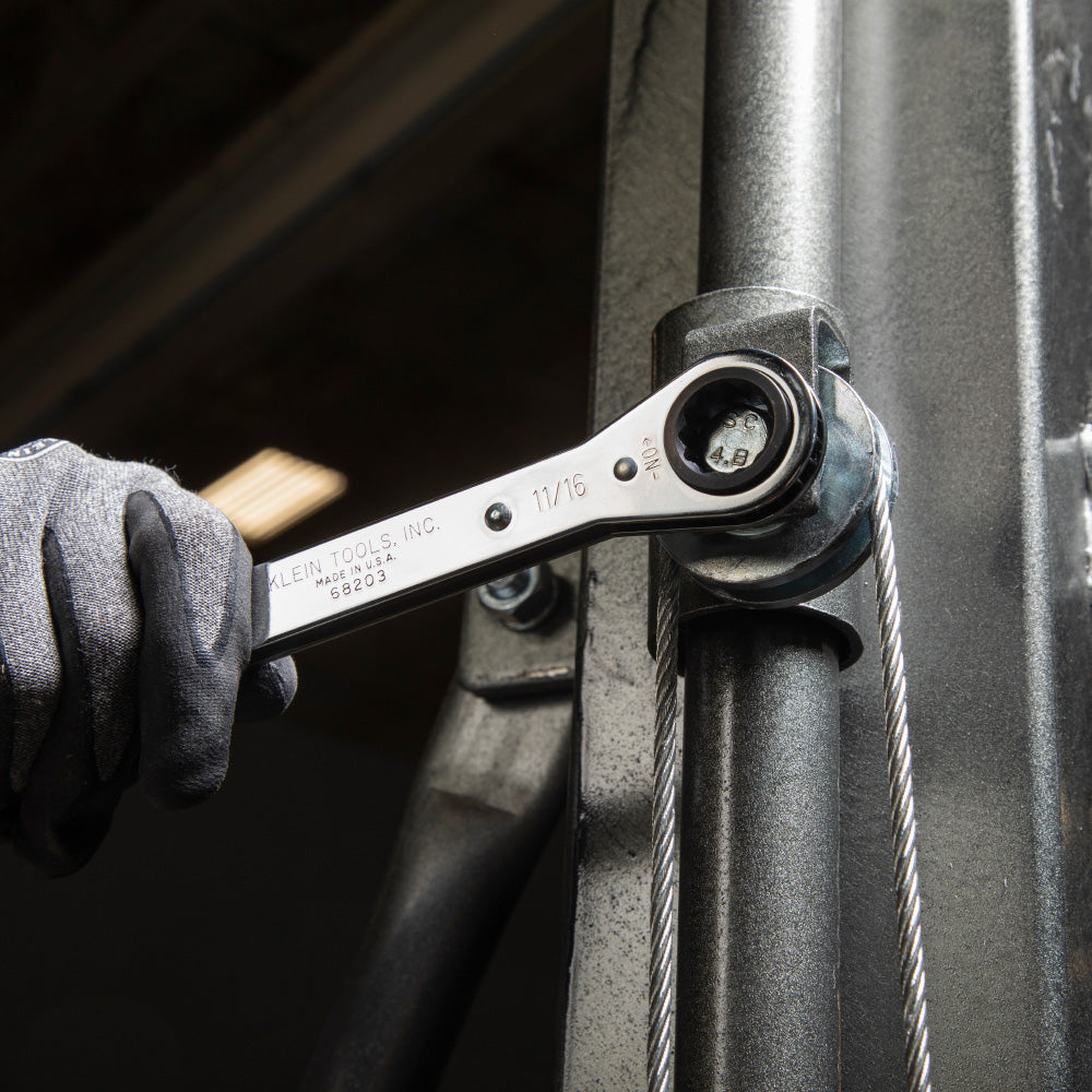 Ratcheting Box Wrench Set, 5-Piece