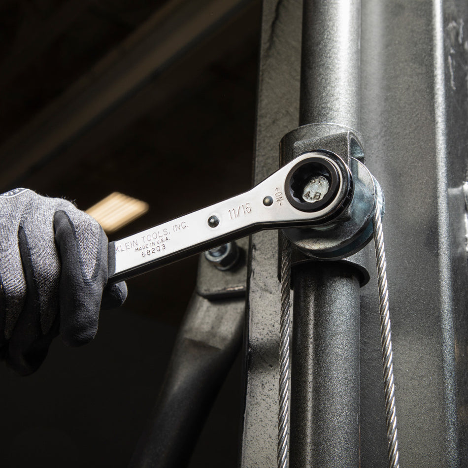 Ratcheting Box Wrench Set, 5-Piece