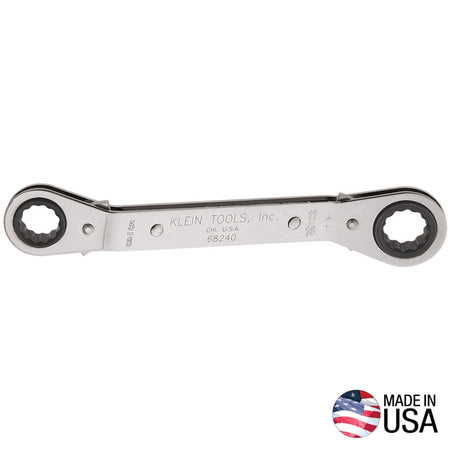 Reversible Ratcheting Offset Box Wrench