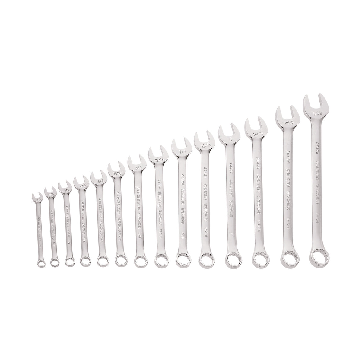 Combination Wrench Set, 14-Piece