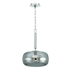 Eurofase Nottingham 20" Pendant, Polished Nickel, front view
