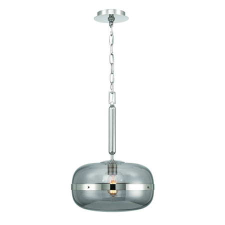 Eurofase Nottingham 20" Pendant, Polished Nickel, front view