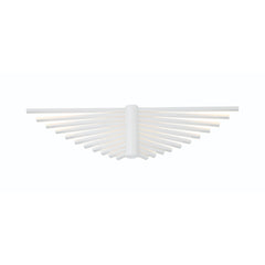 Eurofase Seraph 25" LED Wall Sconce, Matte White, front view
