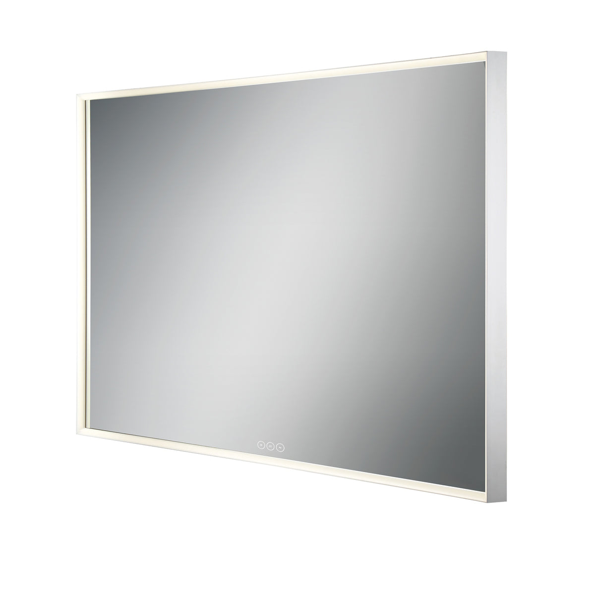 Eurofase Lumo 32" x 60" LED Mirror, Anodized Silver, front view