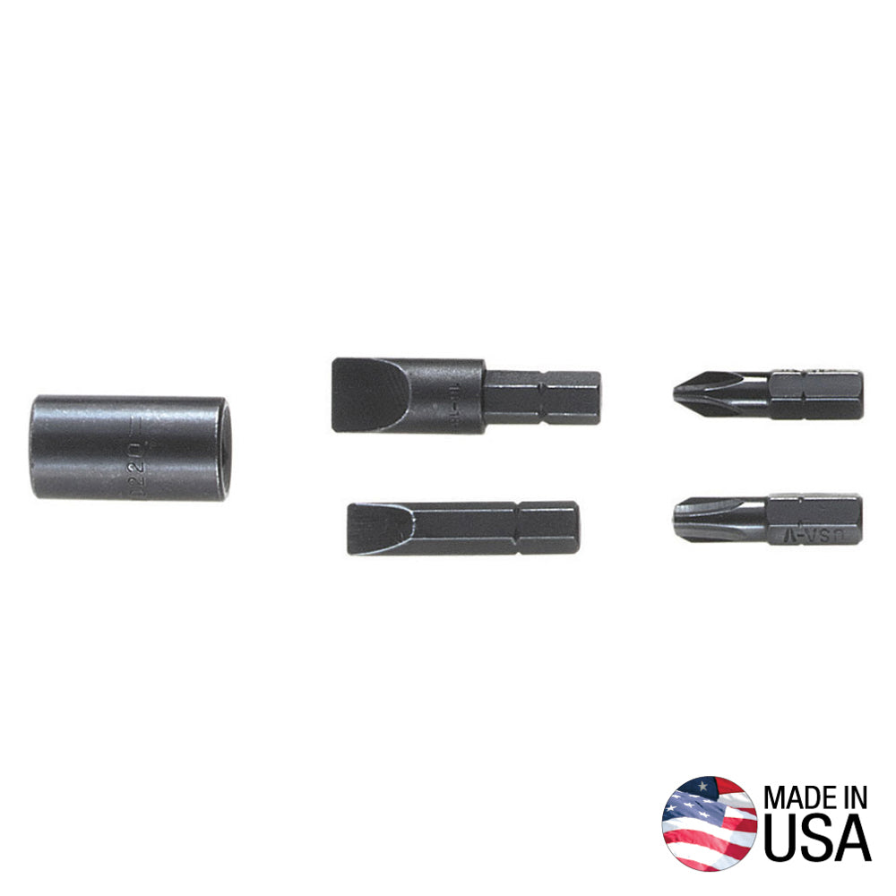 Klein Tools 70229 Screwdriver Bits for Impact Driver Set - detail view