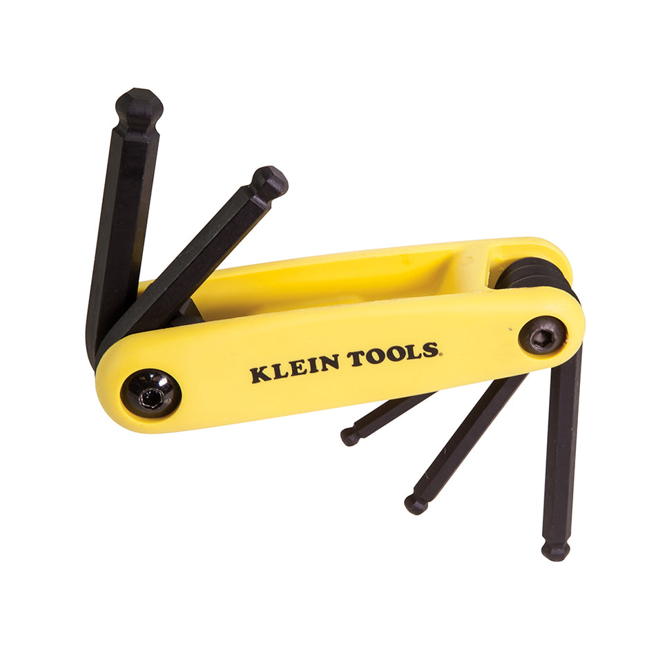 Grip-It® Ball End Hex Key Set, 5 Key, Inch Sizes
