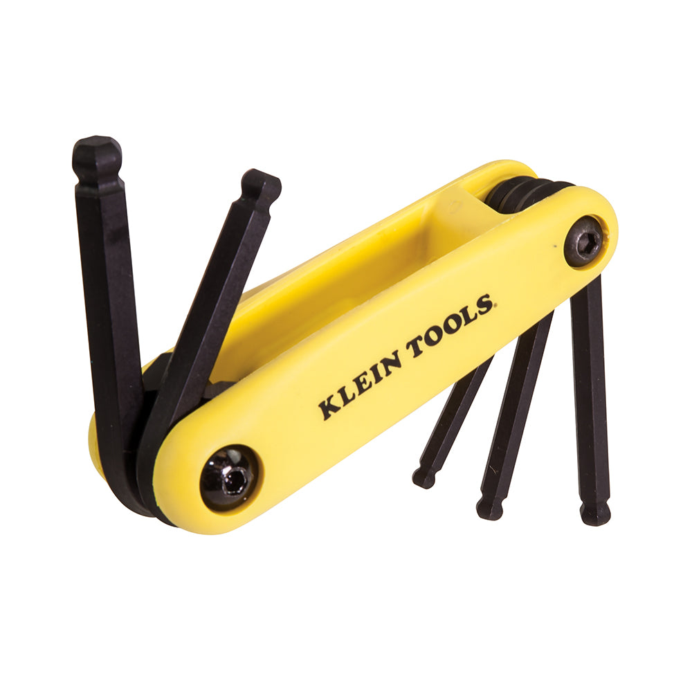 Grip-It® Ball End Hex Key Set, 5 Key, Inch Sizes