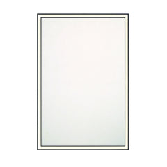 Eurofase Nixon 24" x 36" LED Mirror, Anodized Black, front view