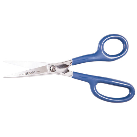 Curved Carpet Napping Shear, Coated, 7-7/8-Inch