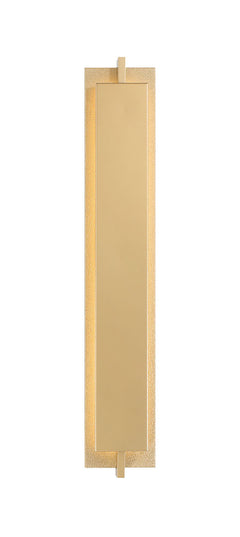 Eurofase Tribek 32" LED Outdoor Wall Light, Gold, front view