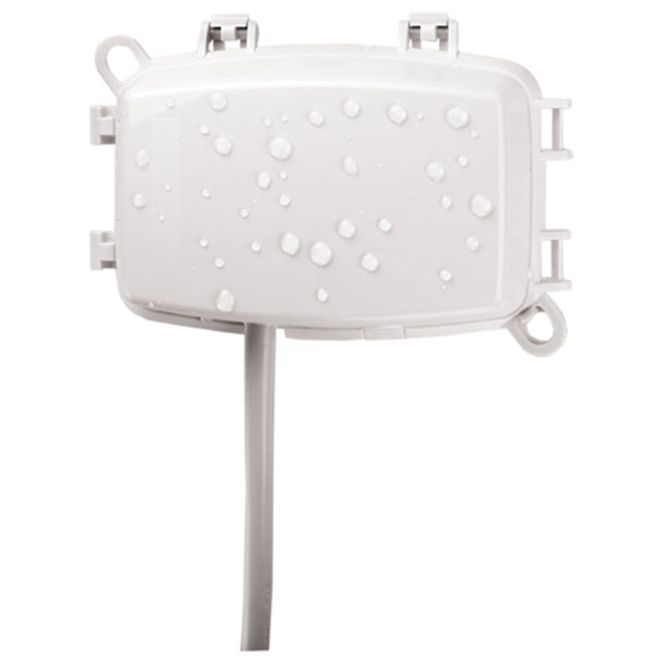 Plastic In-Use Weatherproof Cover, Single-Gang, Vrt/Hrz, 2.75" White - Maple Electric Supply 