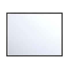 Eurofase Cerissa 28" x 36" LED Mirror, Anodized Black, front view