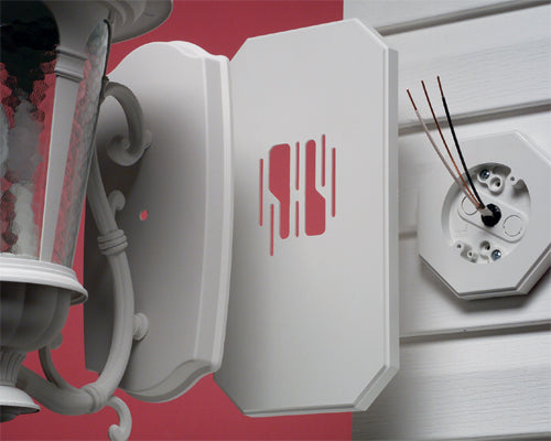 A photo of a , by Super Mega Plate - Arlington Light Fixture Mounting Plate, 12" - ARLINGTON eCommerce - Maple Electric Supply in Canada