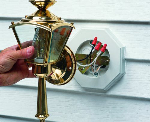 Arlington 8141GC - 1/2" Siding Mounting Kit GC - Built-in Electrical Box