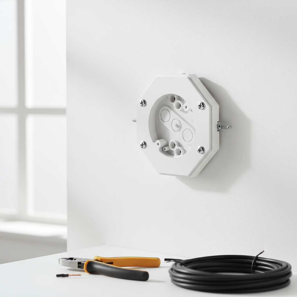 Arlington 8141GC - 1/2" Siding Mounting Kit GC - Built-in Electrical Box