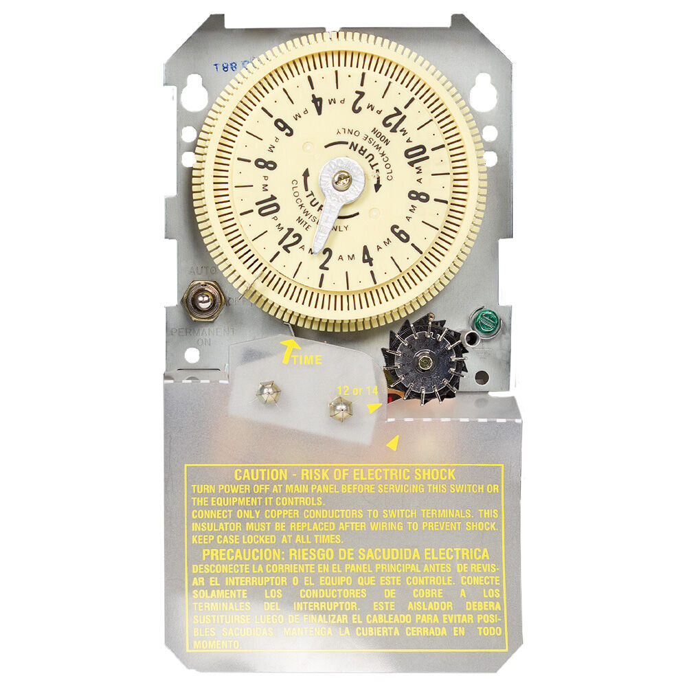 Sprinkler/Irrigation Time Switch with 14-Day Skipper - Mechanism Only - Maple Electric Supply 