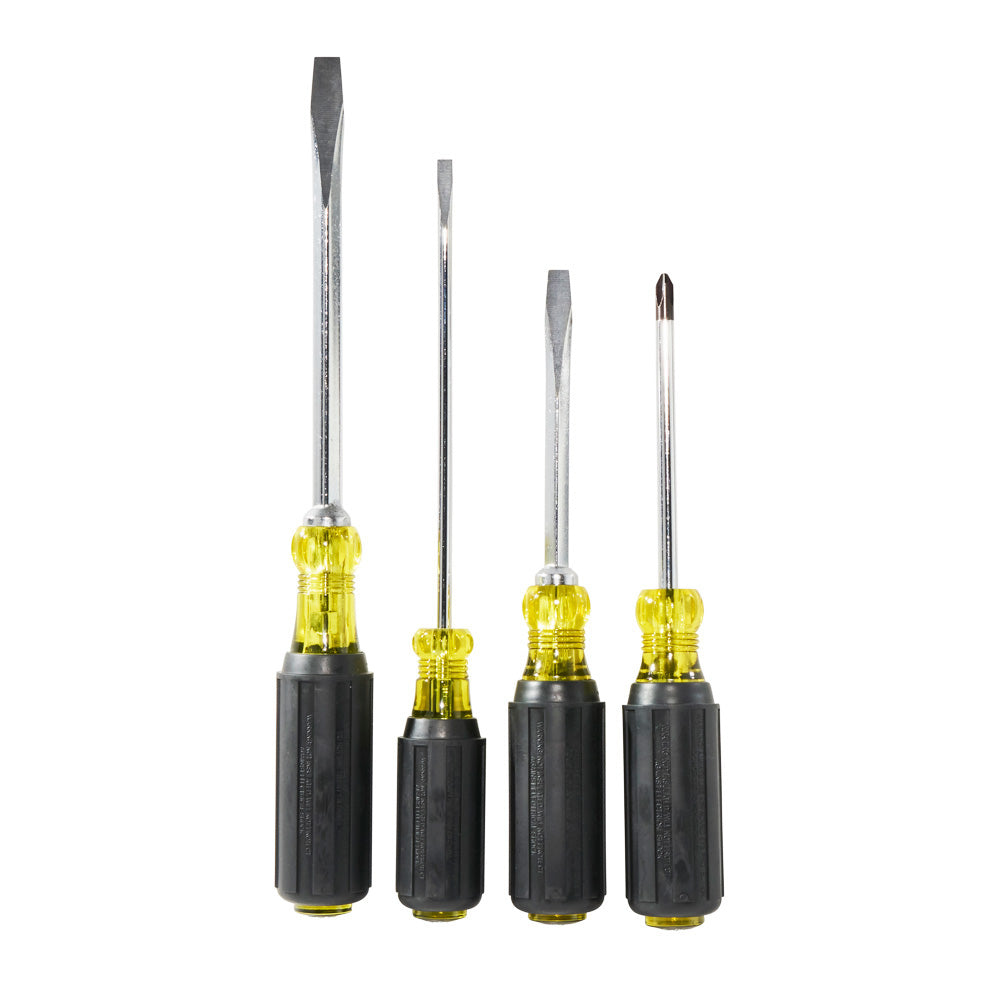 4 Piece Cushion-Grip Screwdriver Set