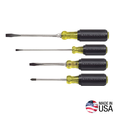 4 Piece Cushion-Grip Screwdriver Set