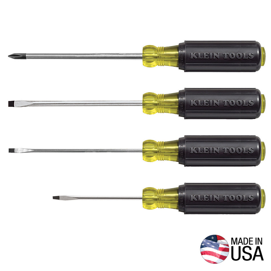 Mini Cushion-Grip Screwdriver Set 4 Piece