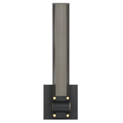 Eurofase Admiral 16" LED Wall Sconce, Gold-Black Mix, front view