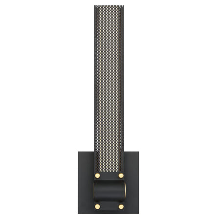 Eurofase Admiral 16" LED Wall Sconce, Gold-Black Mix, front view