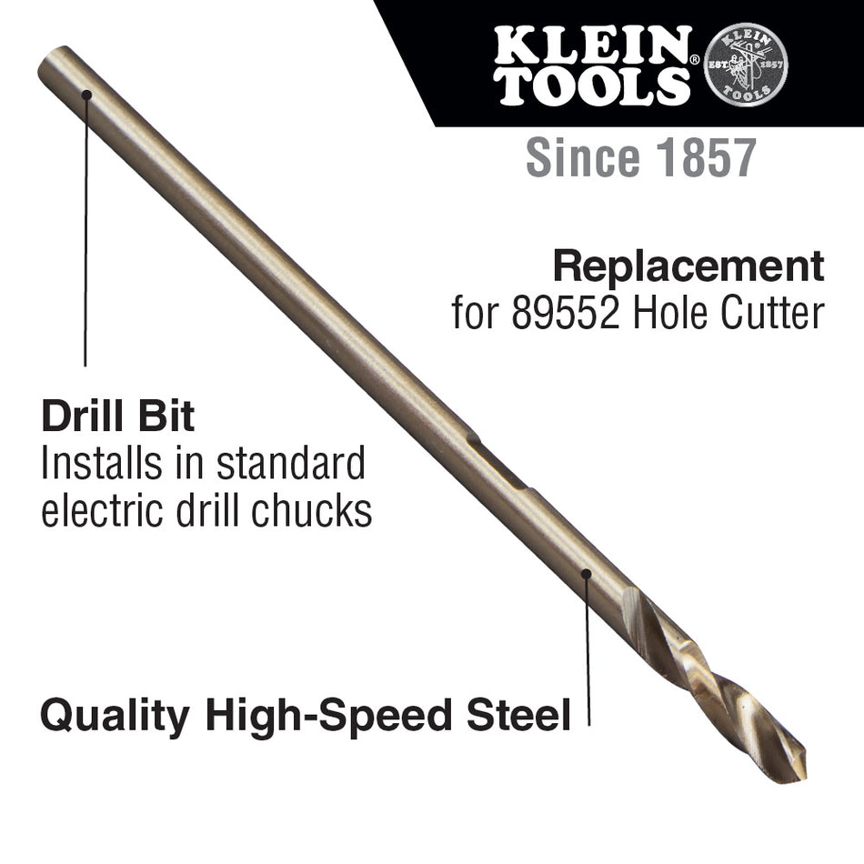 Klein Tools 89551 Replacement Bit for Hole Cutter Cat. No. 89552 - feature detail