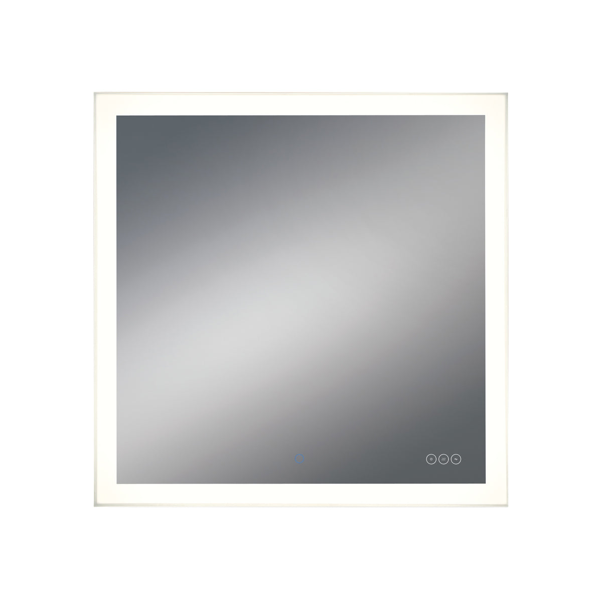 Eurofase Odessa 32" x 32" LED Mirror, Mirror, front view