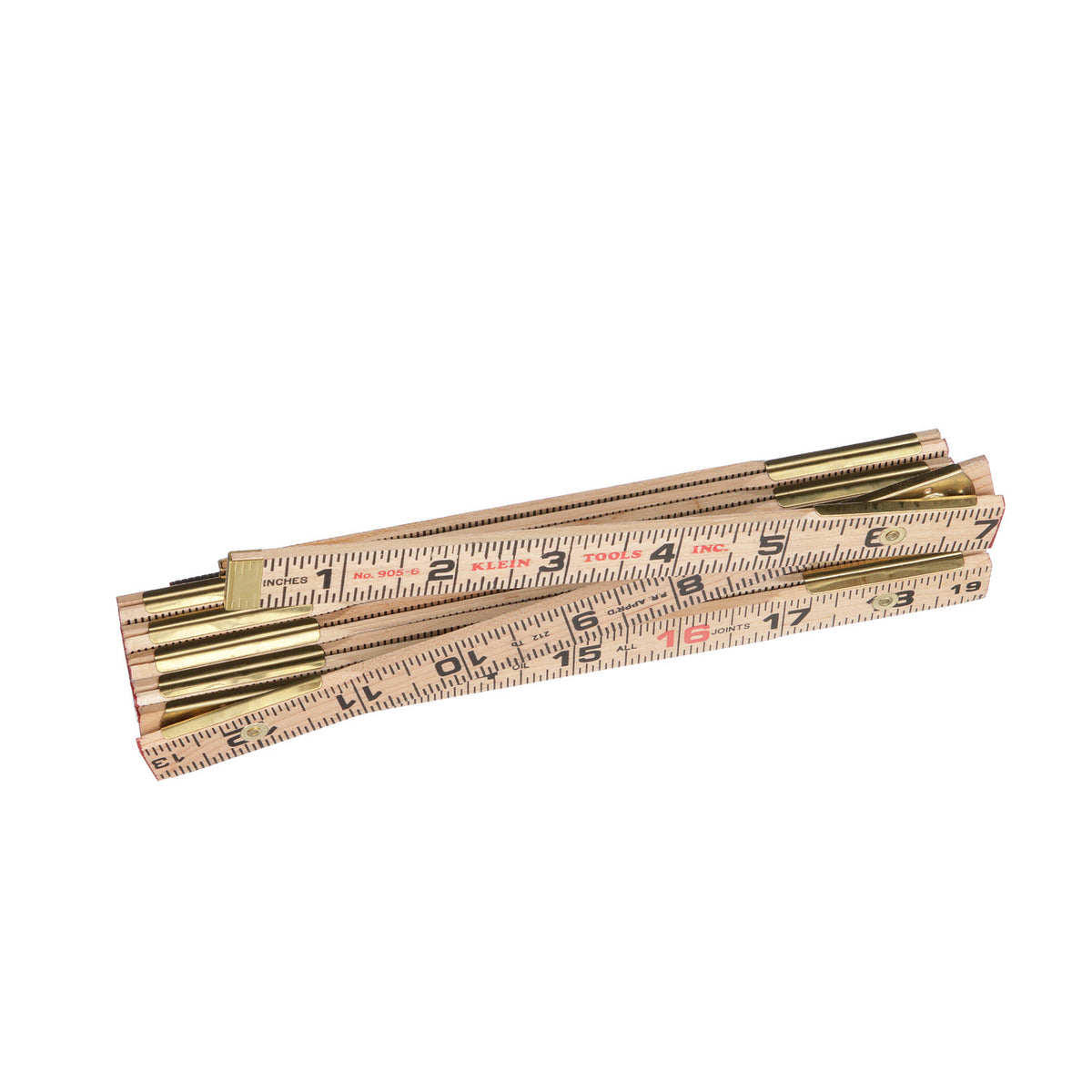 Wood Folding Rule with Extension