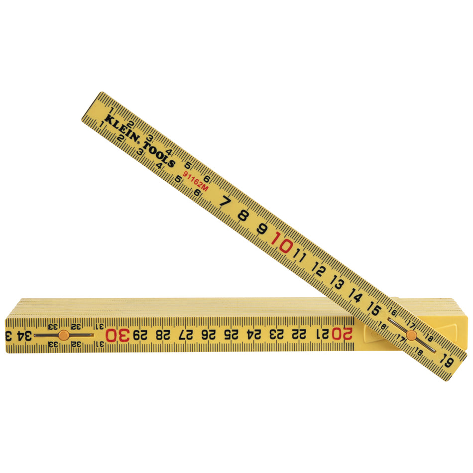 Fiberglass Folding Rule, Outside Reading