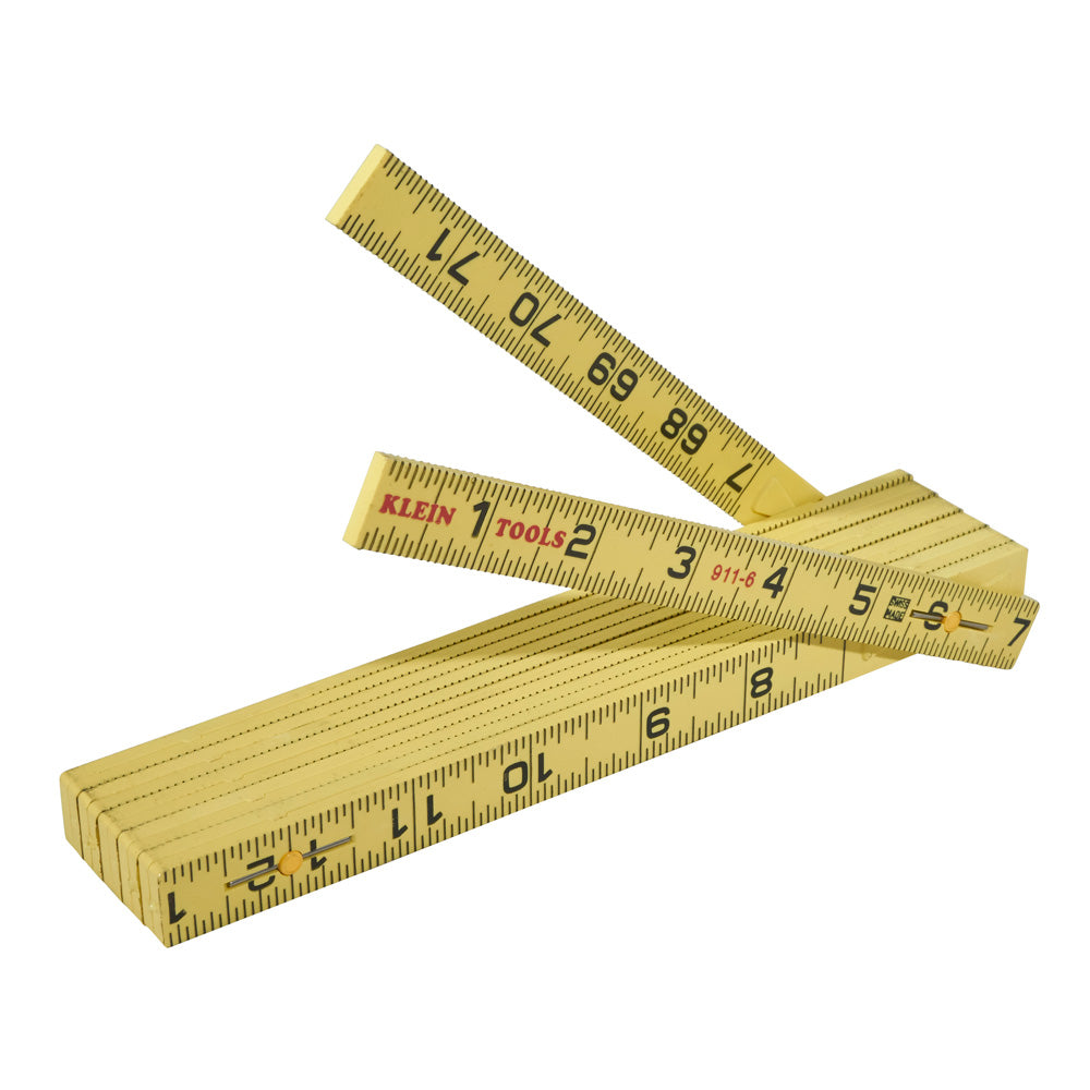 Fiberglass Folding Rule, Outside Reading