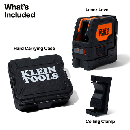 93LCLS Self-Leveling Cross-Line Laser Level with Plumb Spot